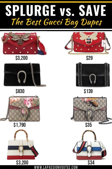 how to find gucci dupes on amazon|gucci knock off purse.